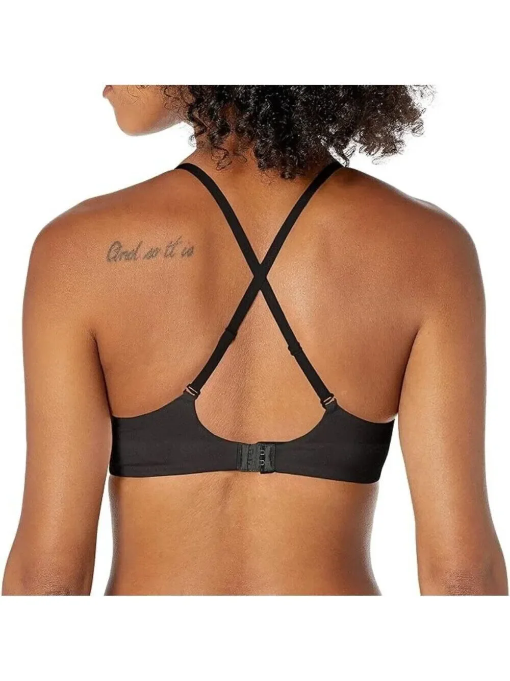 **Calvin Klein** Constant Convertible Strap Lightly Lined Demi Bra 32D Black NWO